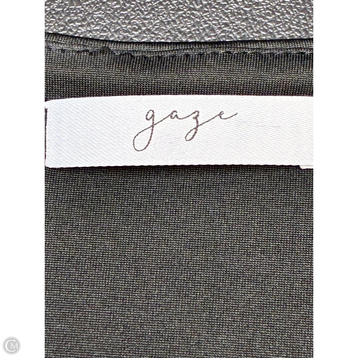 Top Sleeveless By Gaze In Black, Size: S