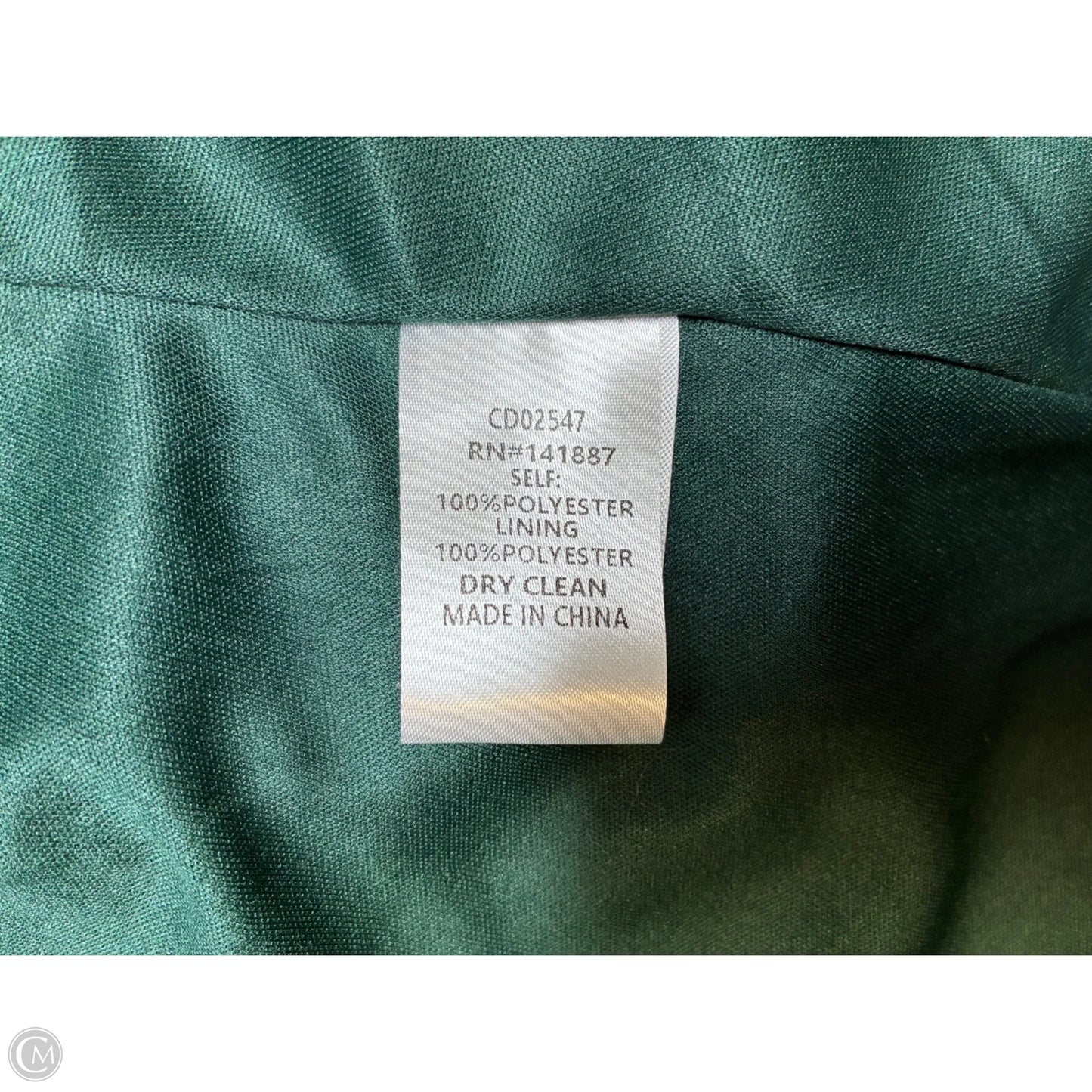 Dress Party Short By Tcec In Green, Size: L