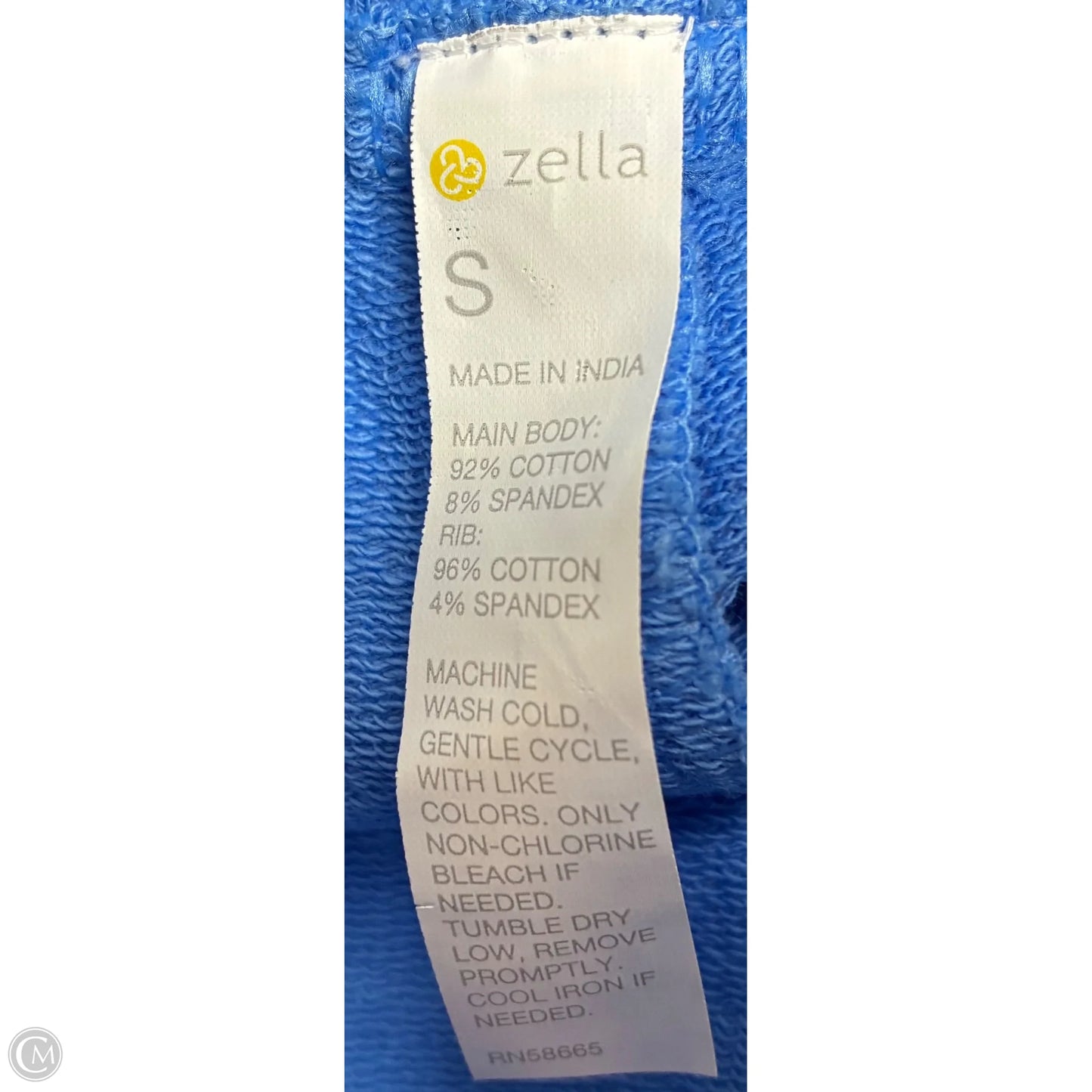 Athletic Shorts By Zella In Blue, Size: S