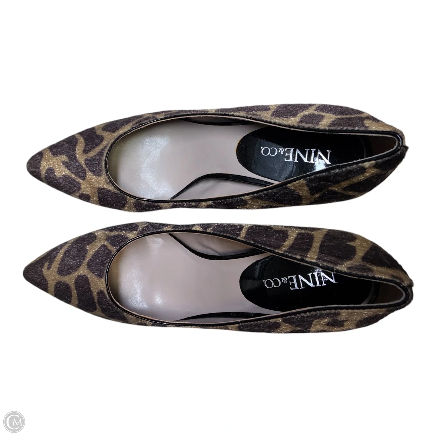 Shoes Heels Stiletto By Nine And Company In Animal Print, Size: 7