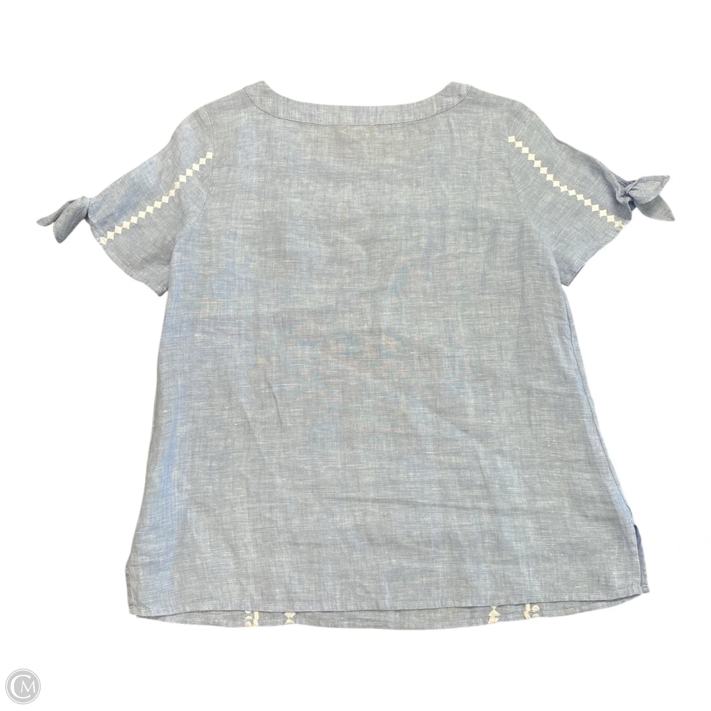 Top Short Sleeve By Talbots In Blue, Size: Sp