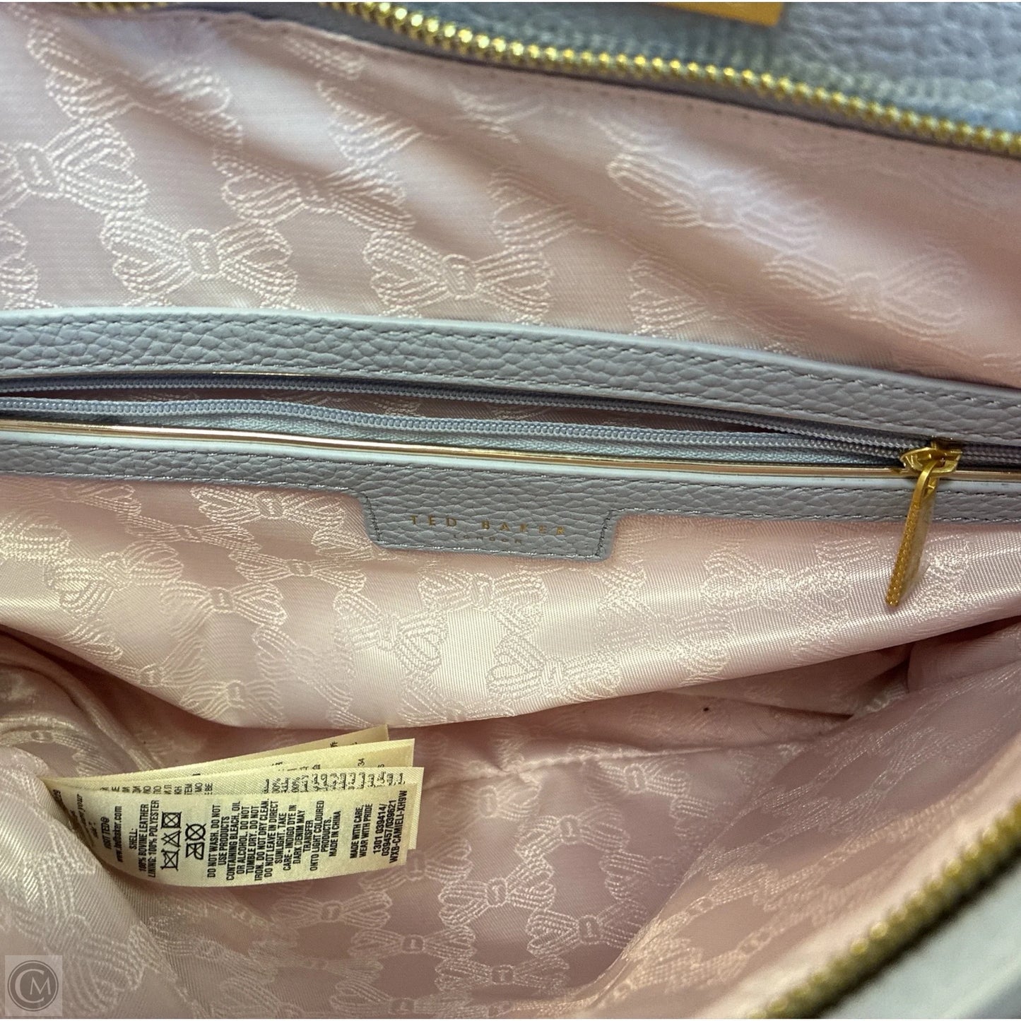 Tote Leather By Ted Baker, Size: Medium