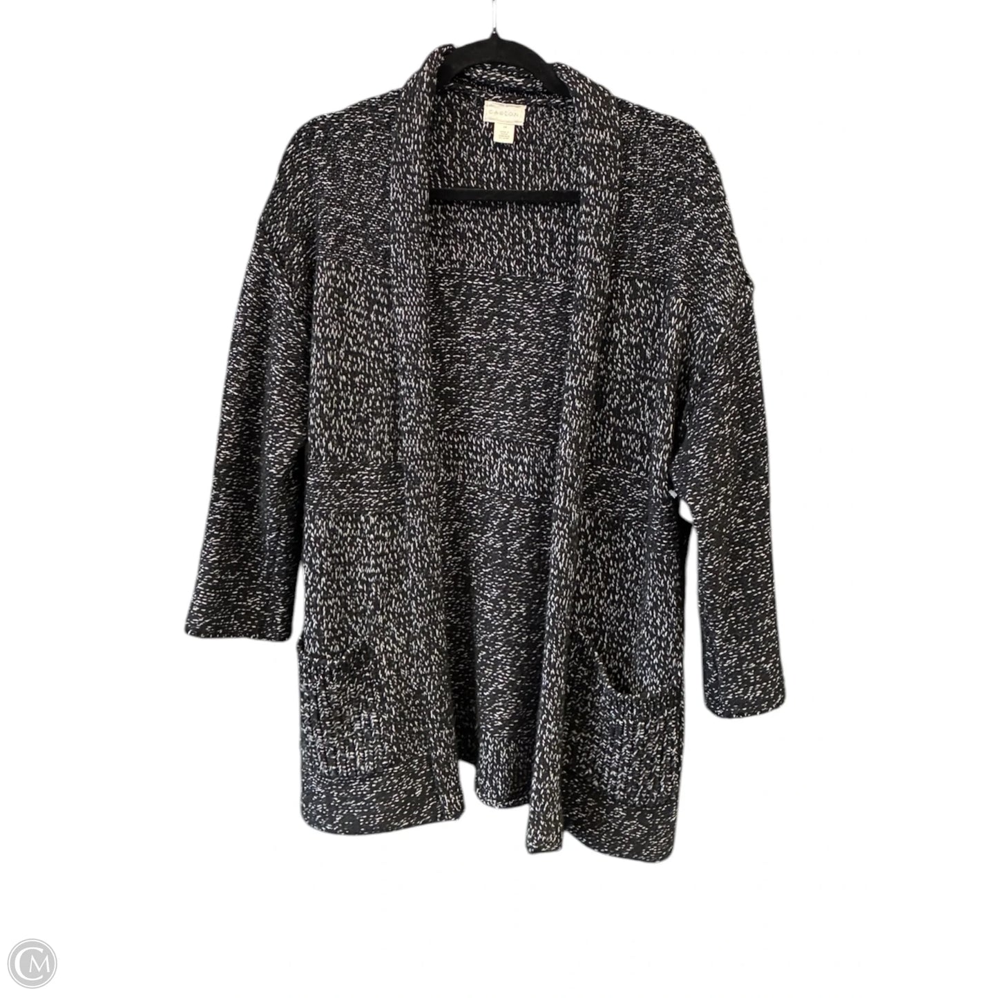 Sweater Cardigan By Caslon In Black, Size: Xs