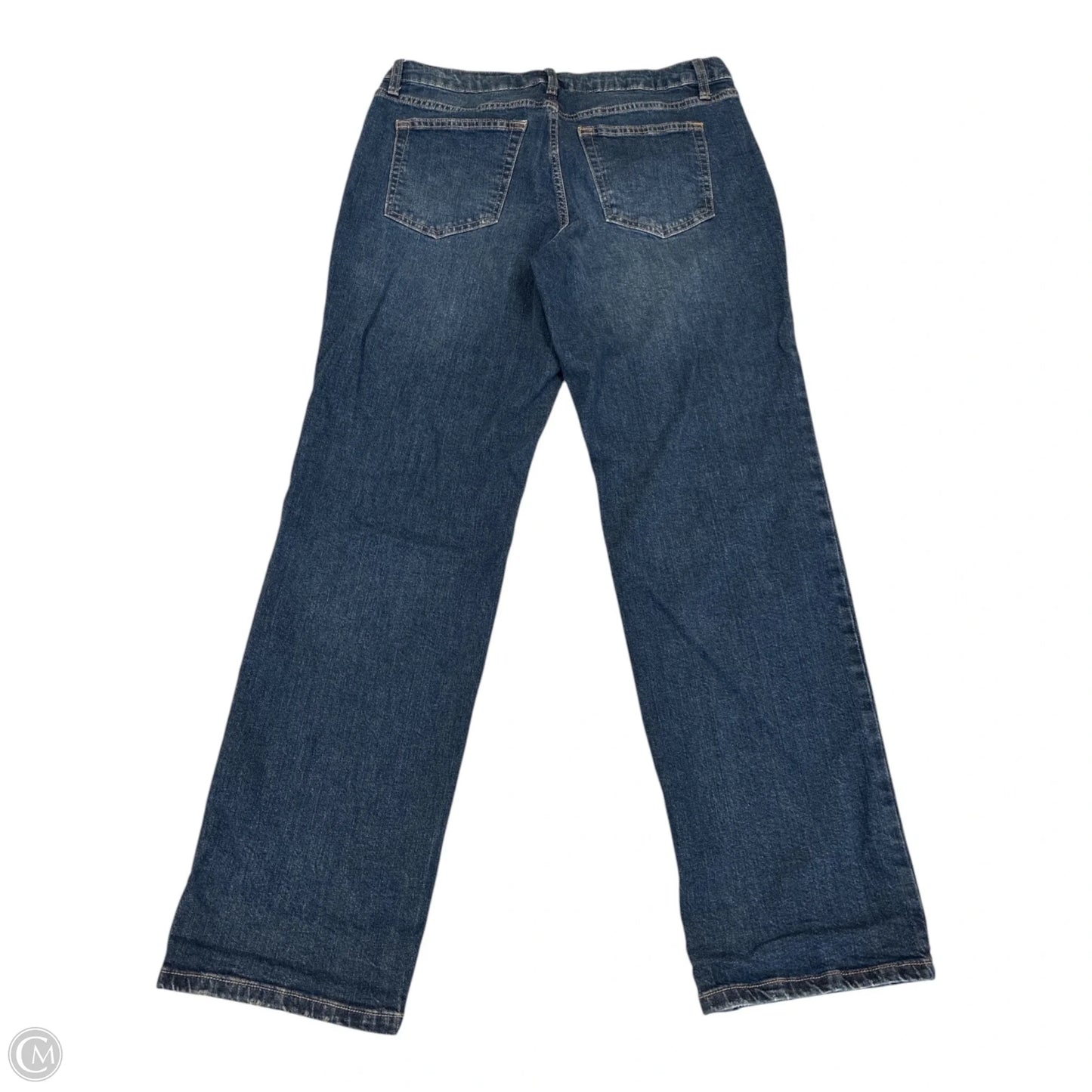 Jeans Straight By Wild Fable In Blue Denim, Size: 10