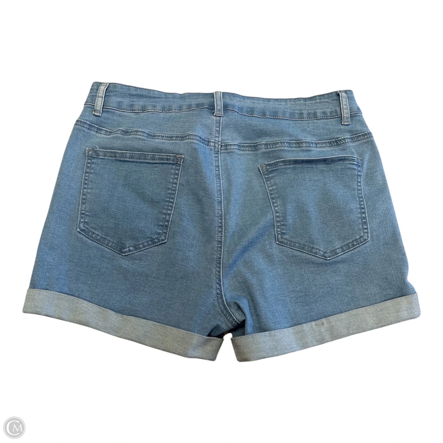Shorts By Cmf In Blue Denim, Size: 12