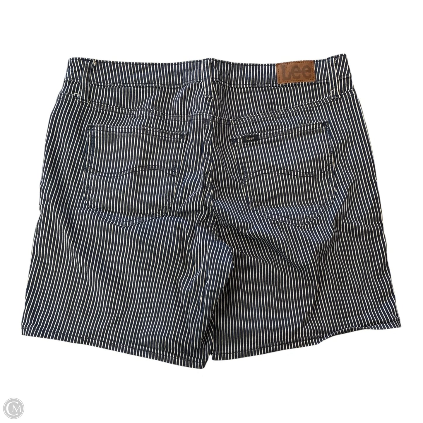 Shorts By Lee In Blue & White, Size: 16