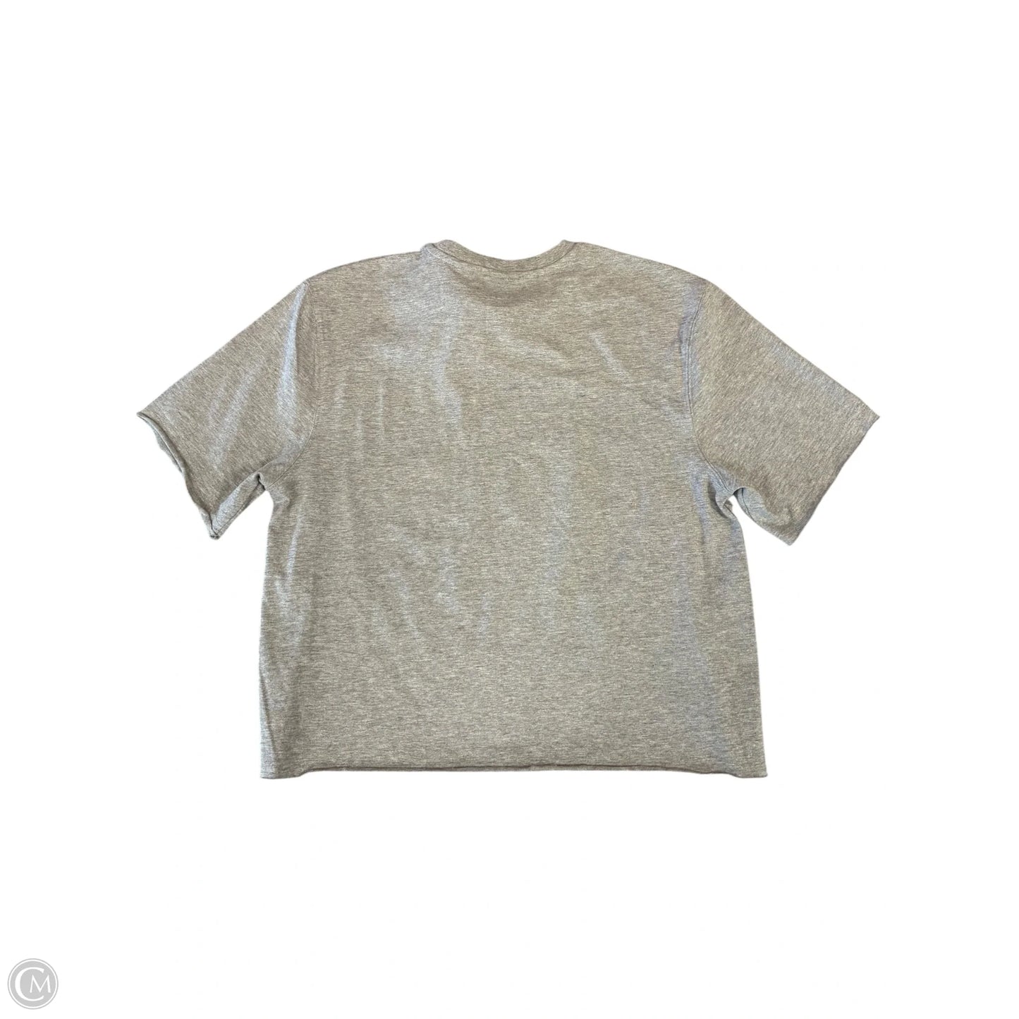 Top Short Sleeve Basic By Champion In Grey, Size: M