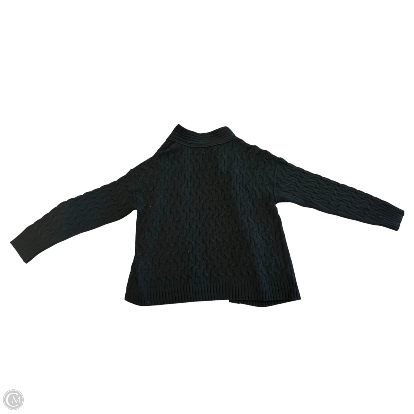Sweater Cardigan By J. Jill In Black, Size: M