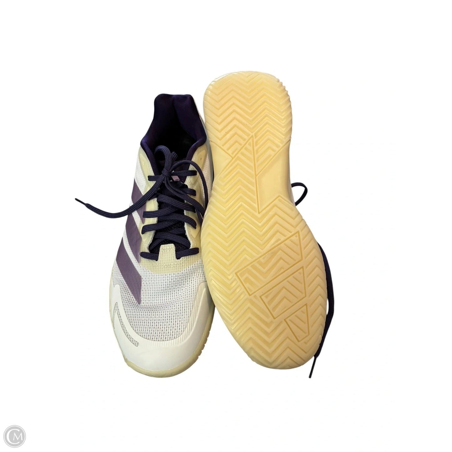 Shoes Athletic By Adidas In Purple & White, Size: 9.5