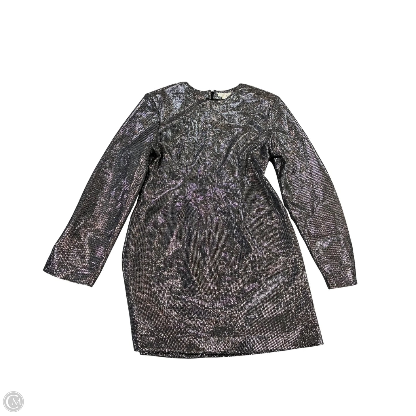 Dress Party Short By H&m In Silver, Size: S