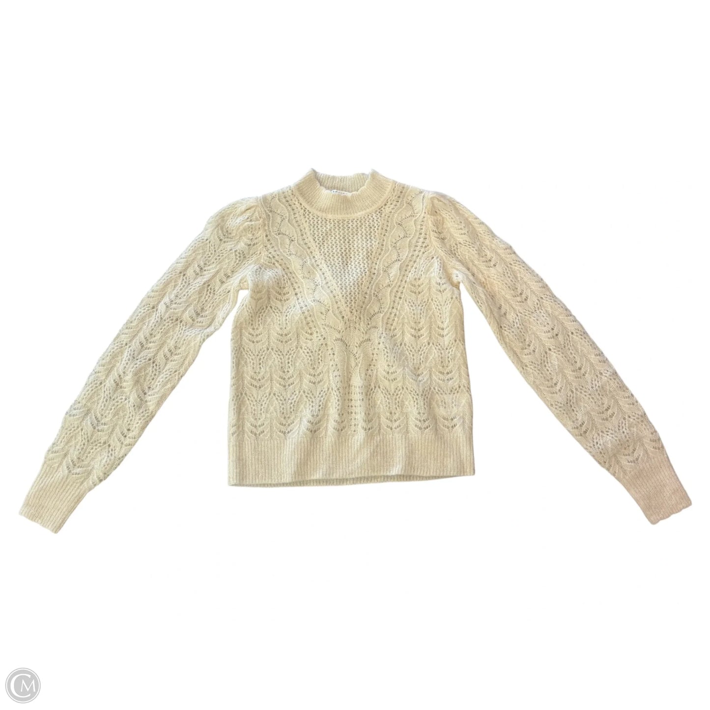 Sweater By Veronica Beard In Ivory, Size: Xs