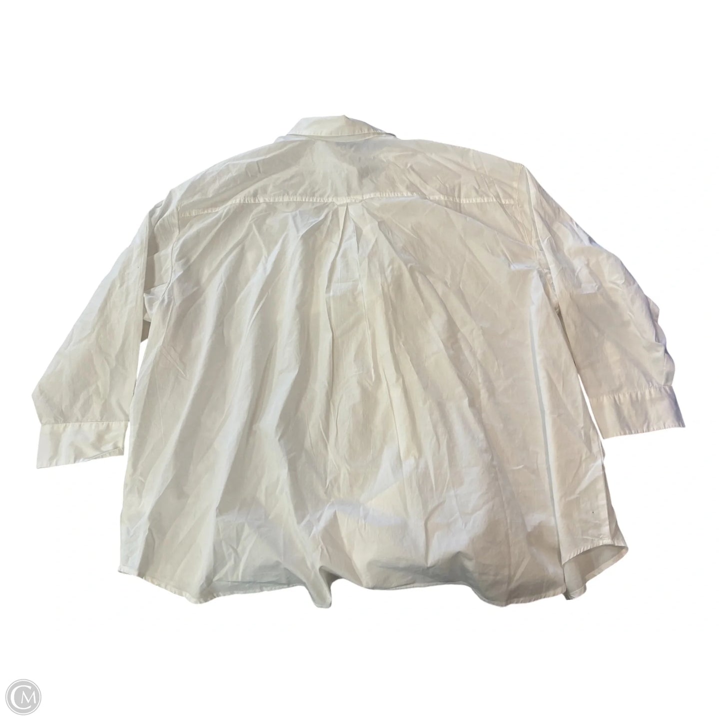 Top Long Sleeve By Old Navy In White, Size: 3x