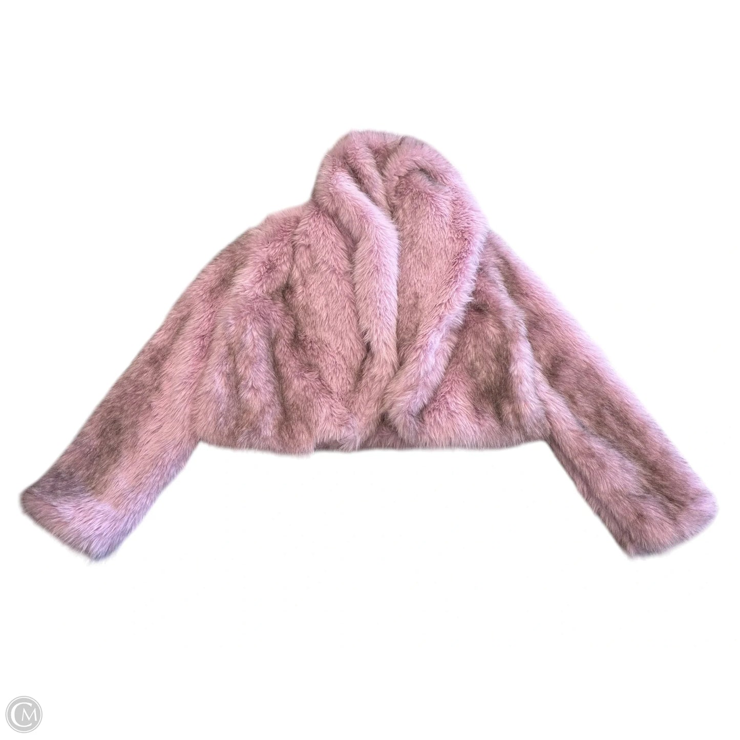Coat Faux Fur & Sherpa By Shein In Purple, Size: M