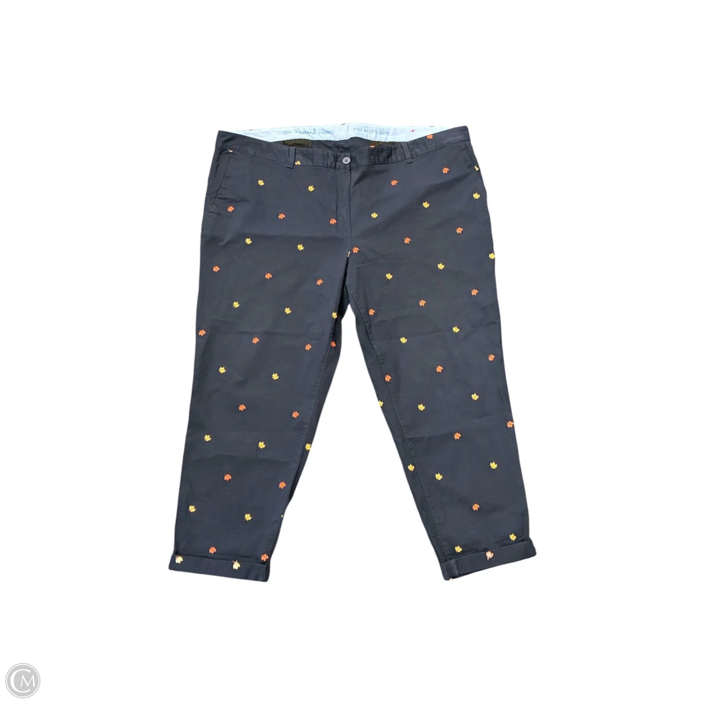 Pants Chinos & Khakis By Talbots In Navy, Size: 22w