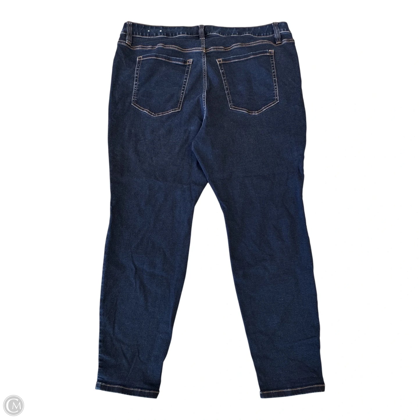 Jeans Skinny By Lane Bryant In Blue Denim, Size: 22