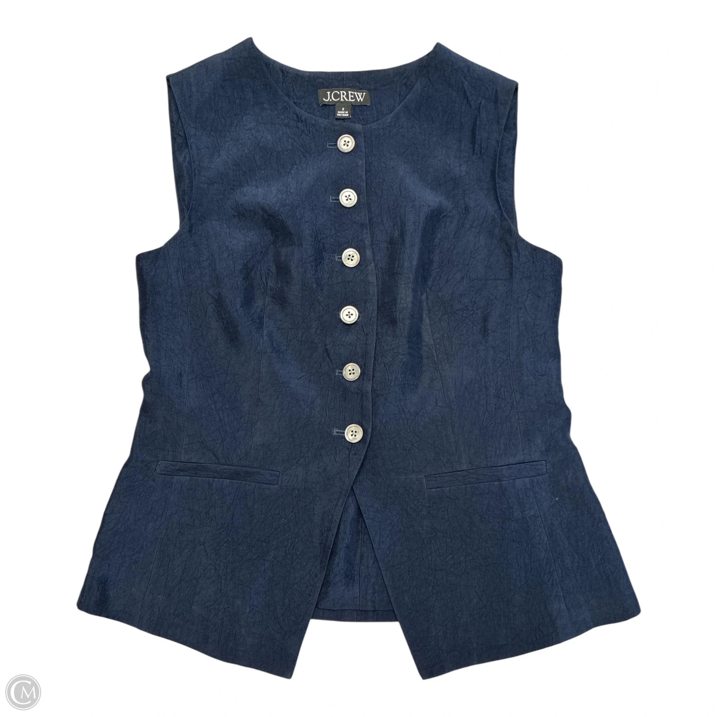 Vest Other By J. Crew In Navy, Size: Xs