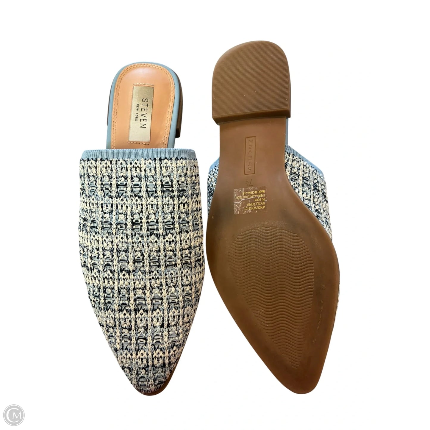 Shoes Flats By Steven New York In Blue, Size: 7.5