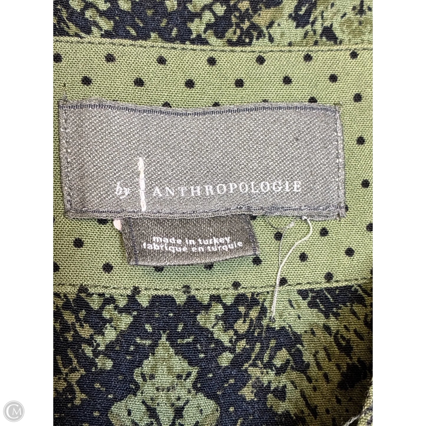 Dress Casual Midi By Anthropologie In Green, Size: S