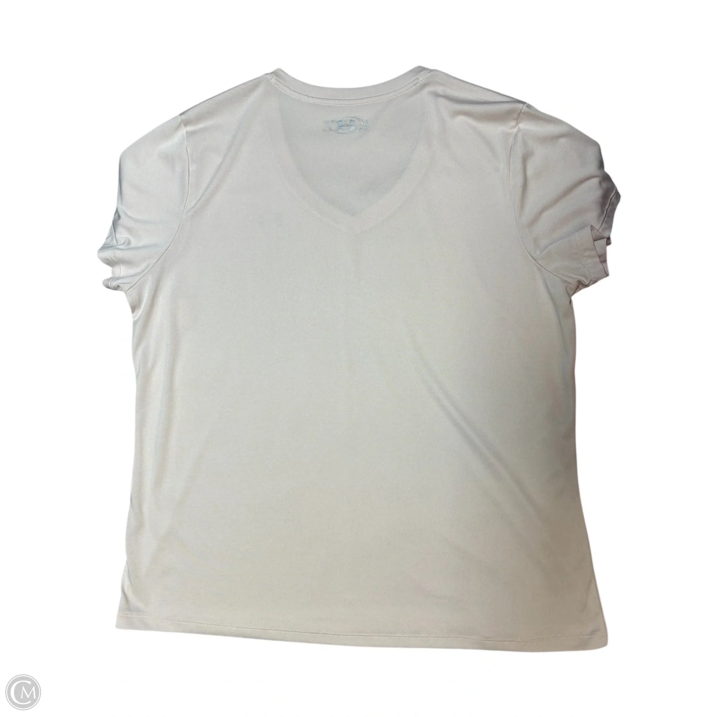 Athletic Top Short Sleeve By Under Armour In Pink, Size: 2x