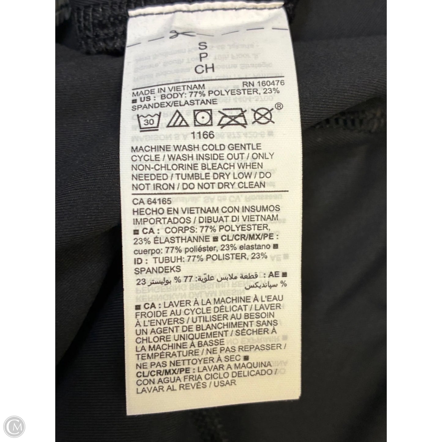 Athletic Capris By Old Navy In Black, Size: S