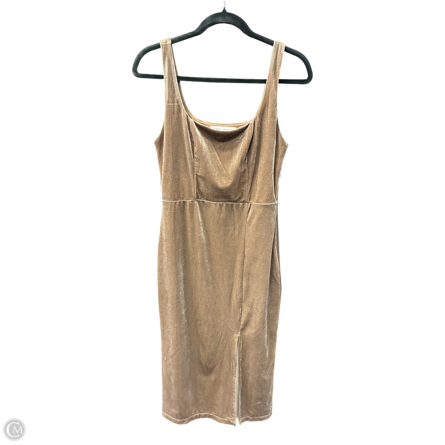 Dress Party Midi By Cme In Brown, Size: M