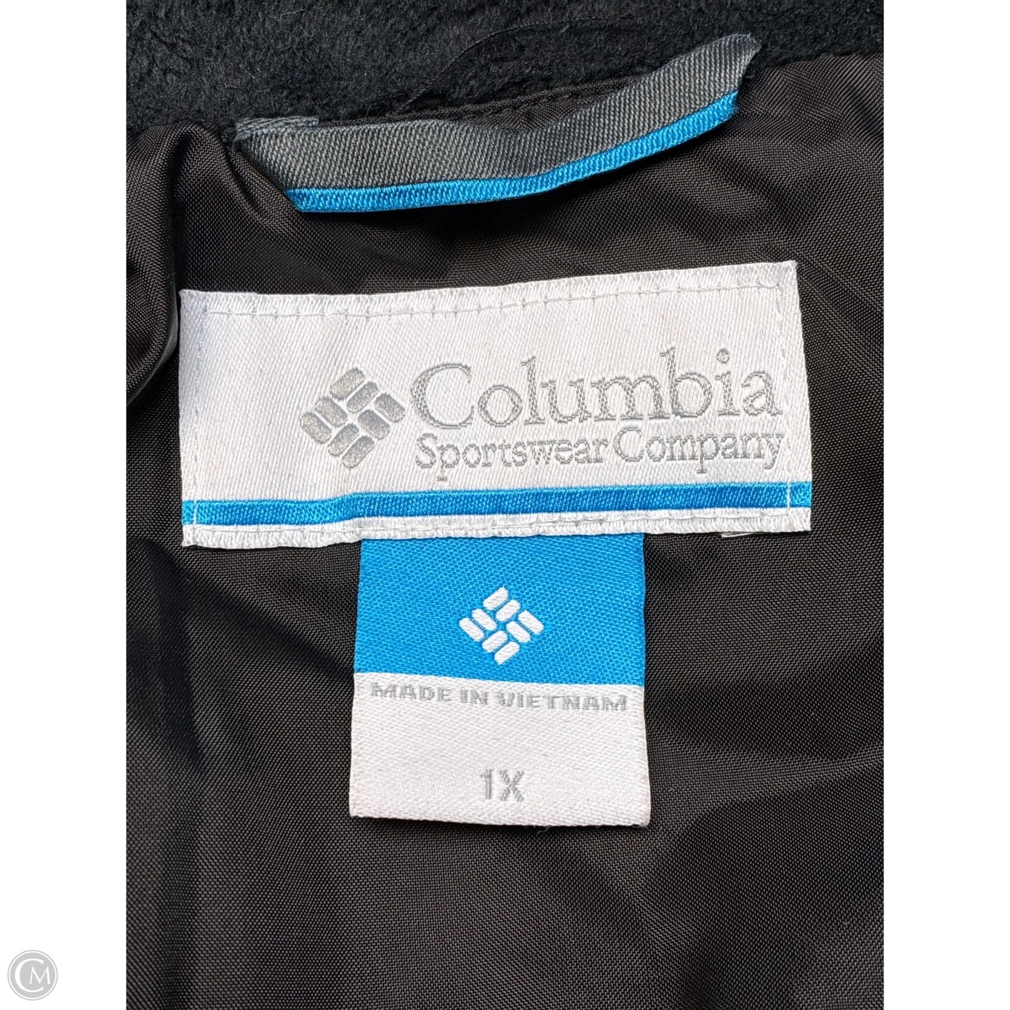 Coat Puffer & Quilted By Columbia In Black, Size: 1x
