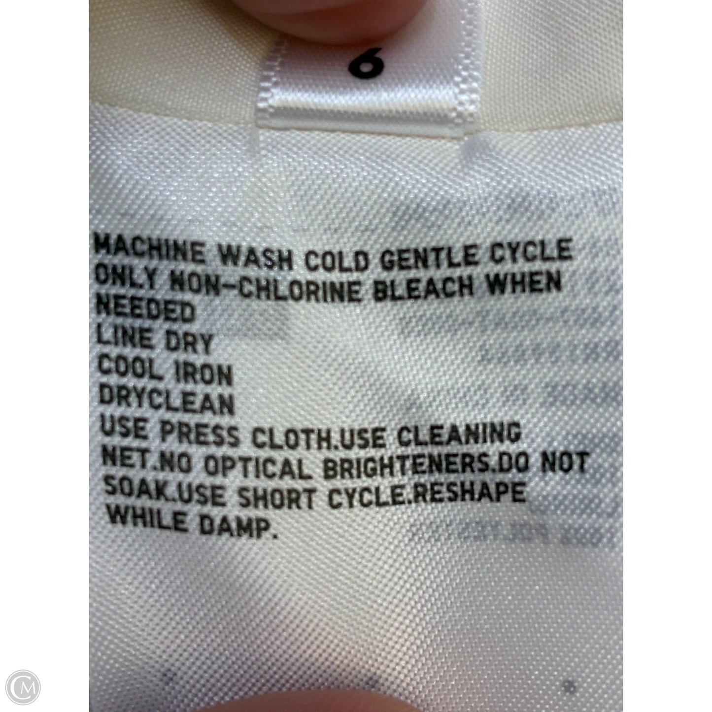 Dress Work By Uniqlo In White, Size: S