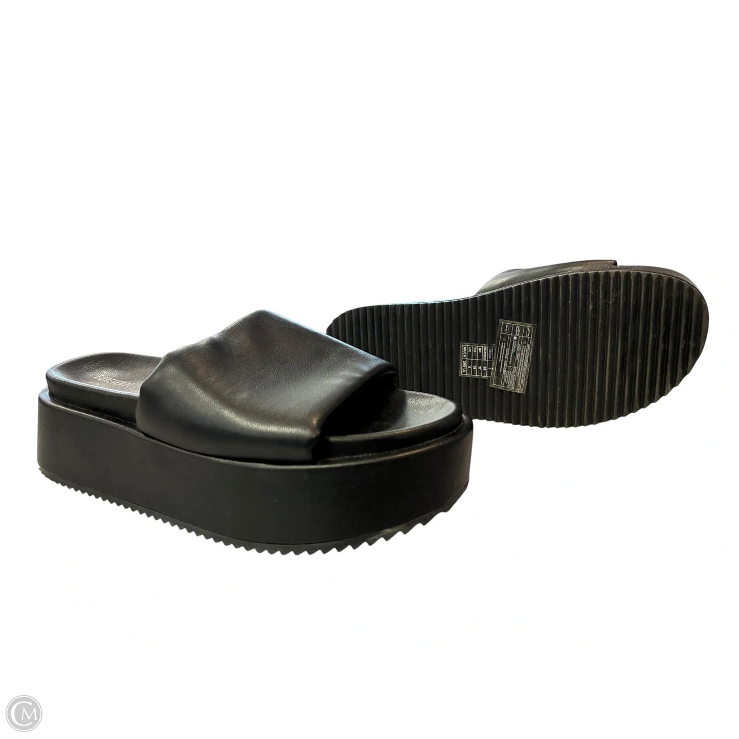 Sandals Flats By Forever 21 In Black, Size: 8