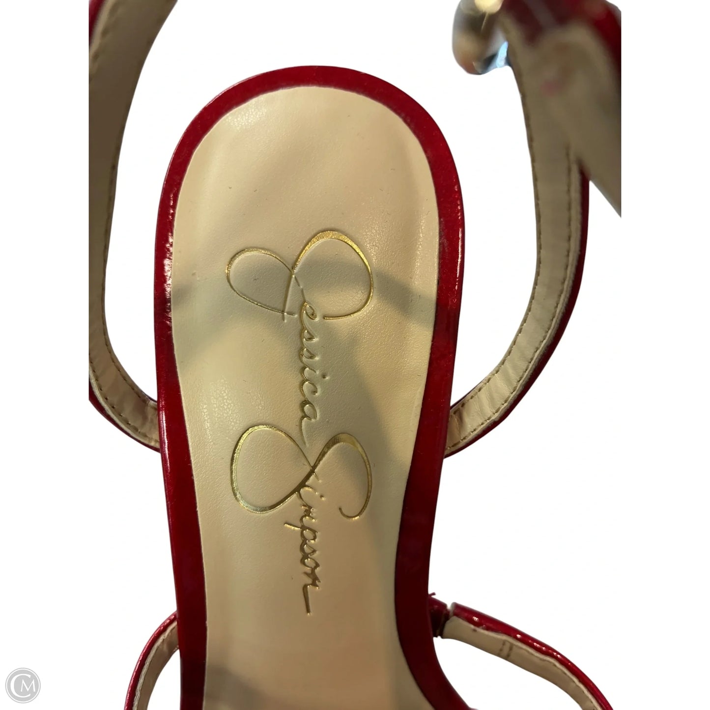Shoes Heels Kitten By Jessica Simpson In Red, Size: 7