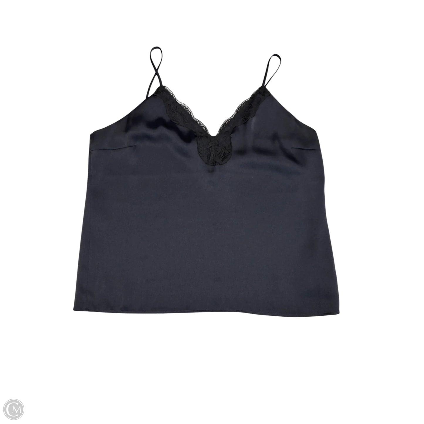 Blouse Sleeveless By Express In Blue, Size: L