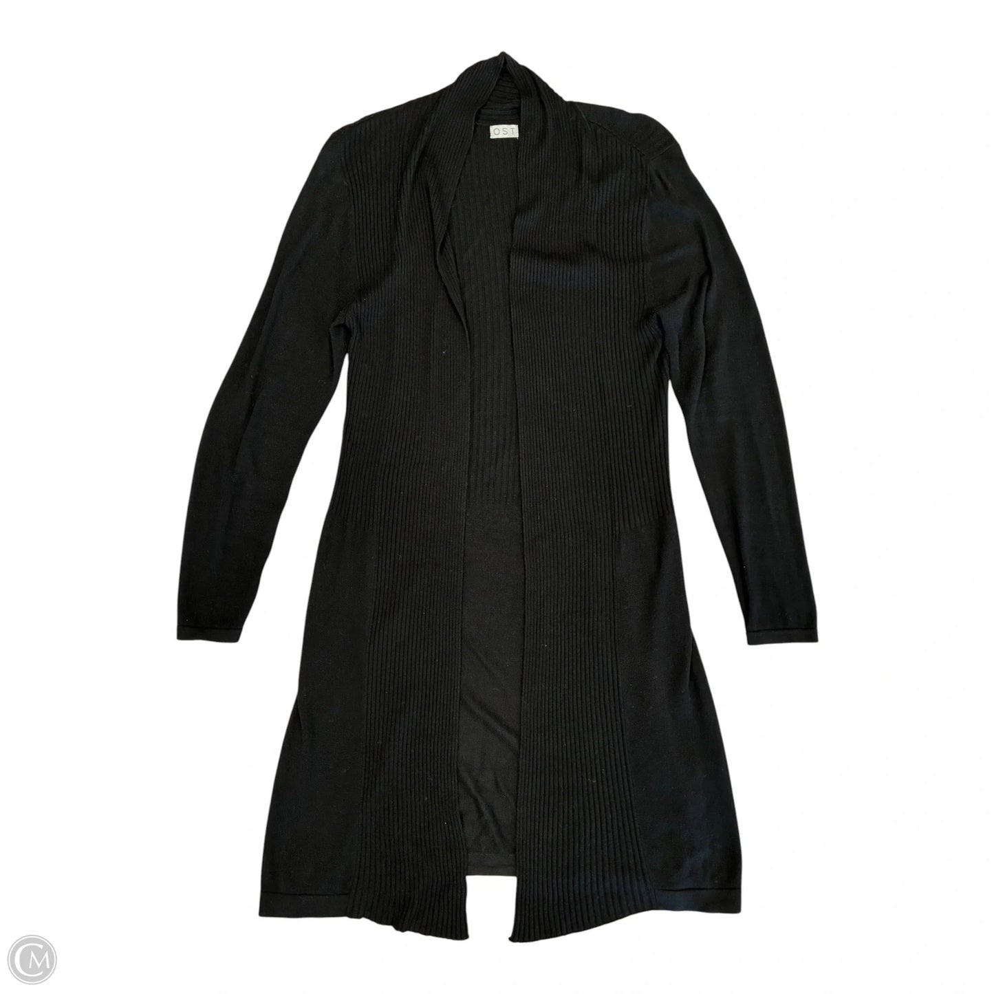 Sweater Cardigan By Cmf In Black, Size: L