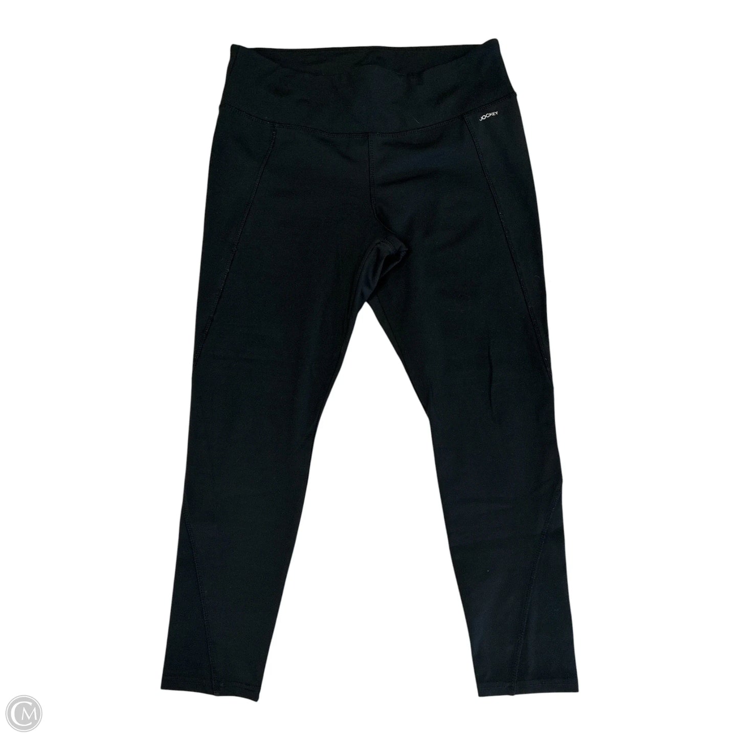 Athletic Leggings By Jockey In Black, Size: L