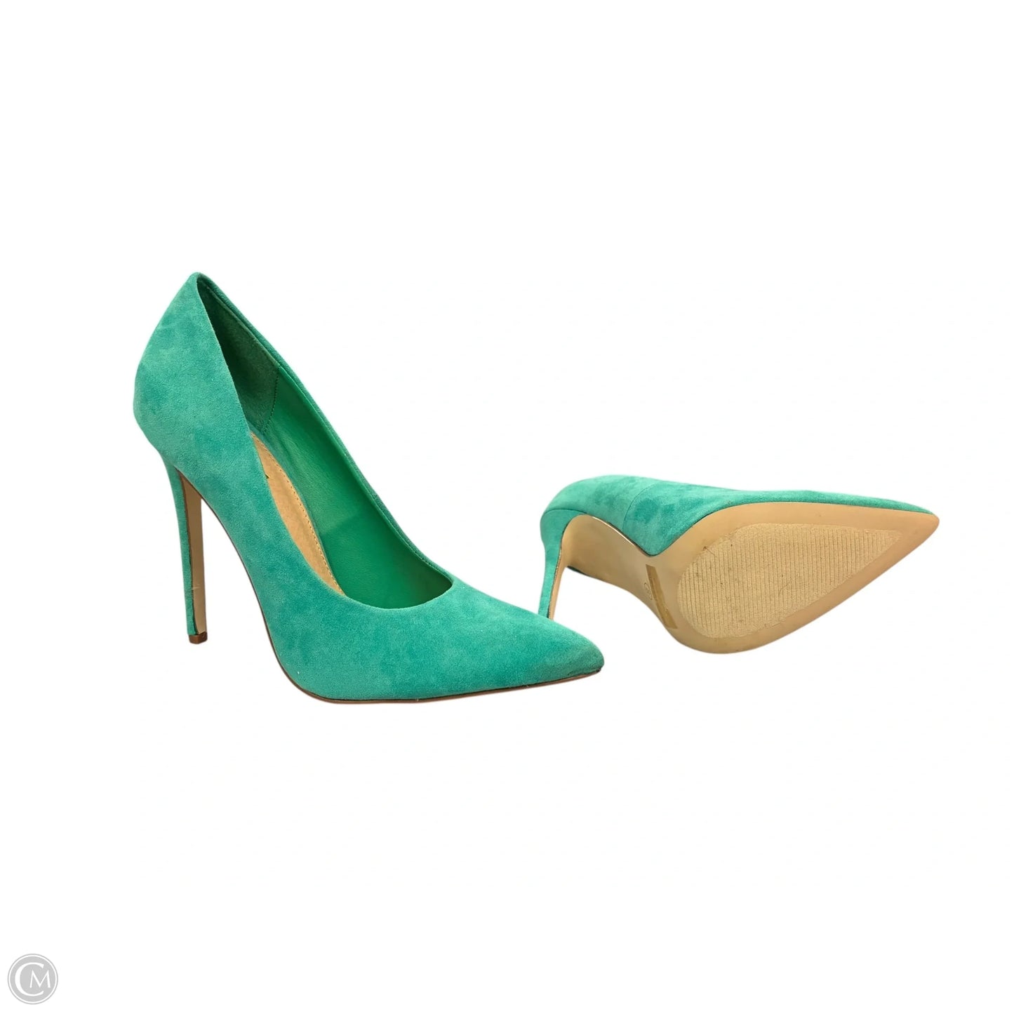Shoes Heels Stiletto By Alba In Green, Size: 8