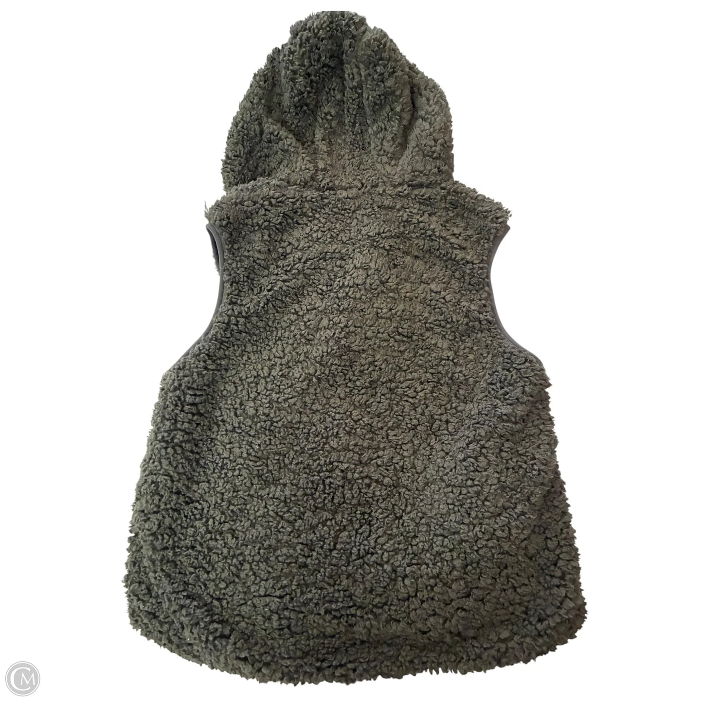 Vest Faux Fur & Sherpa By Weatherproof In Black, Size: M