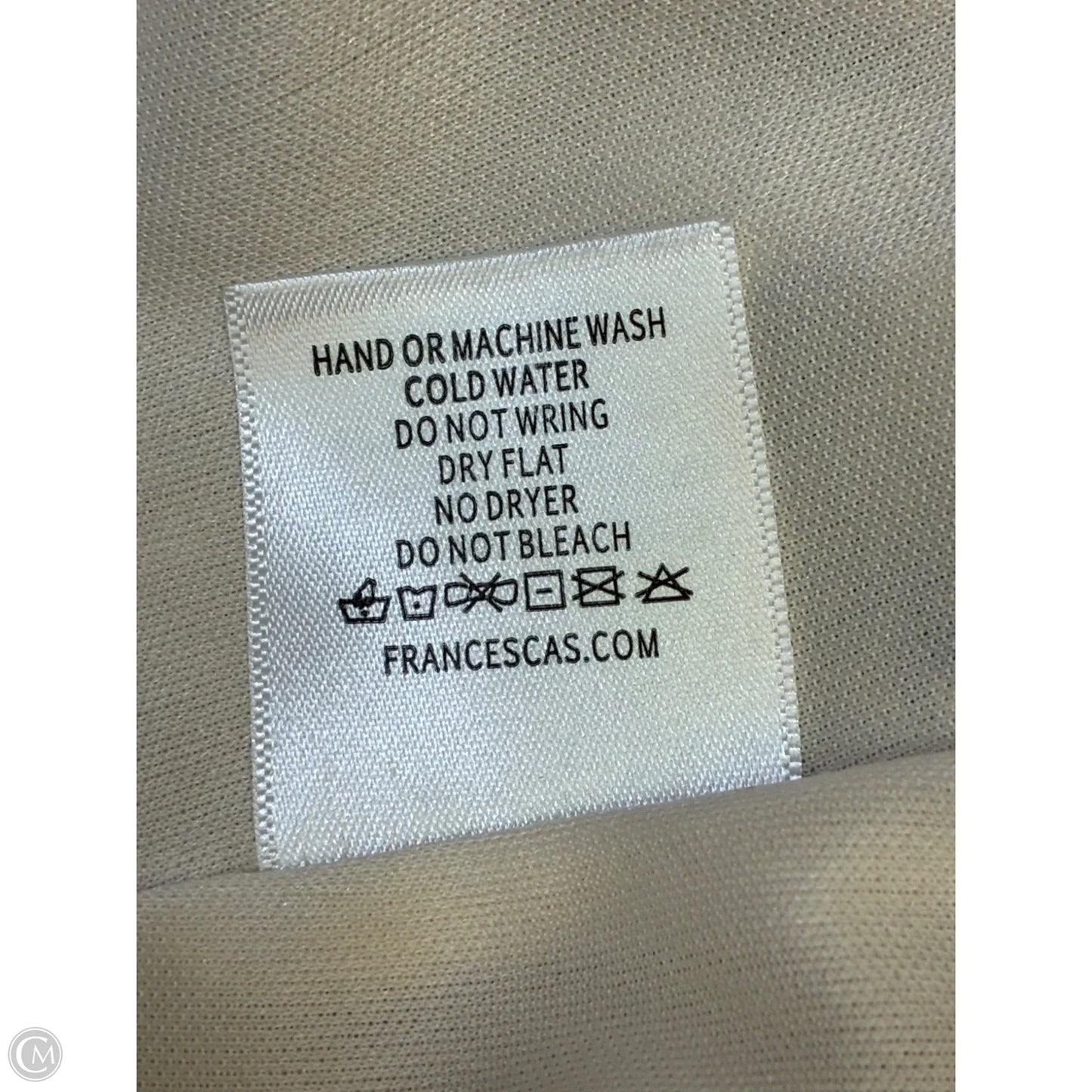 Dress Casual Maxi By Miami In Cream, Size: S