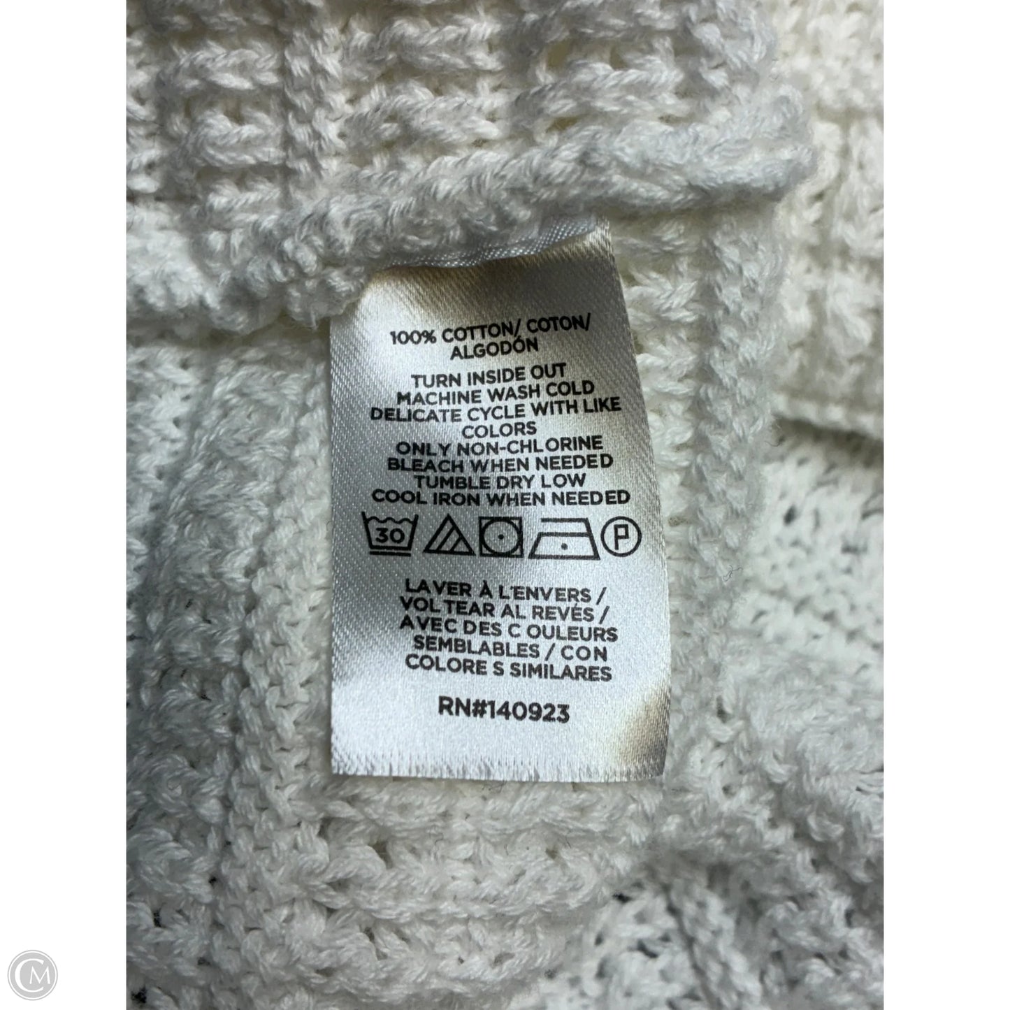 Top Sleeveless By Loft In White, Size: Xl