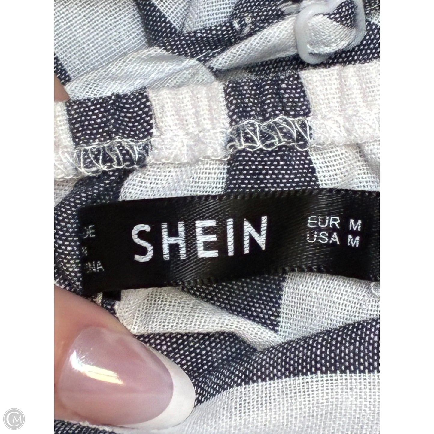 Romper By Shein In Striped Pattern, Size: M