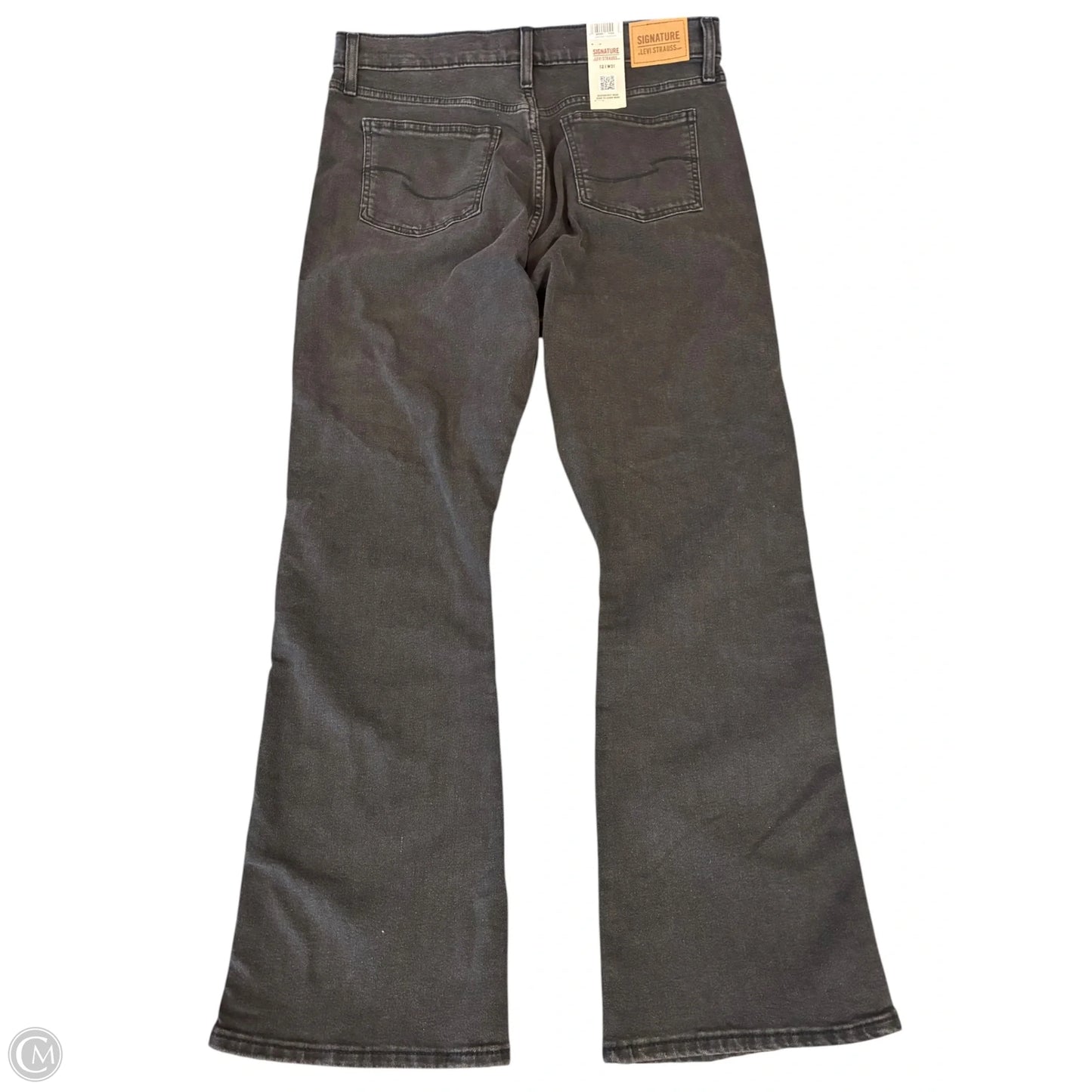 Jeans Flared By Levis In Black, Size: 12