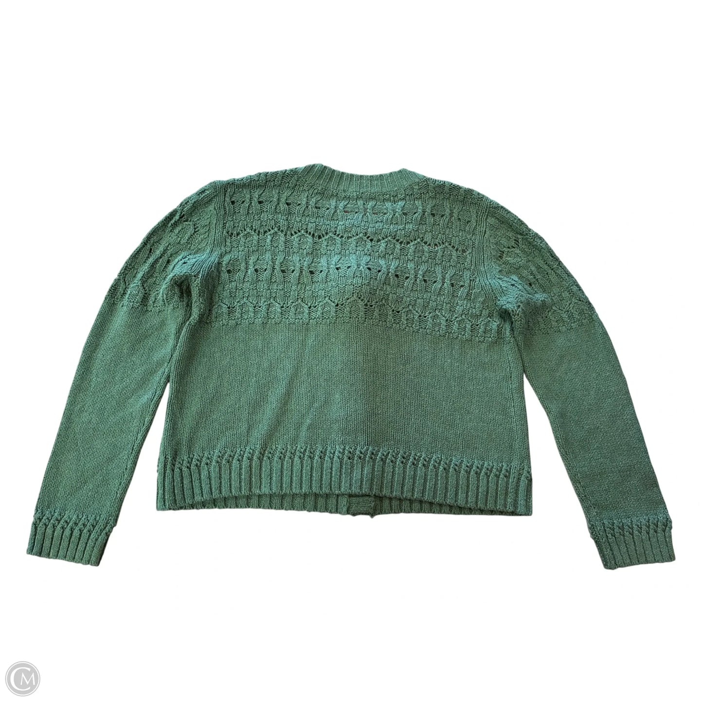 Sweater By Talbots In Green, Size: L