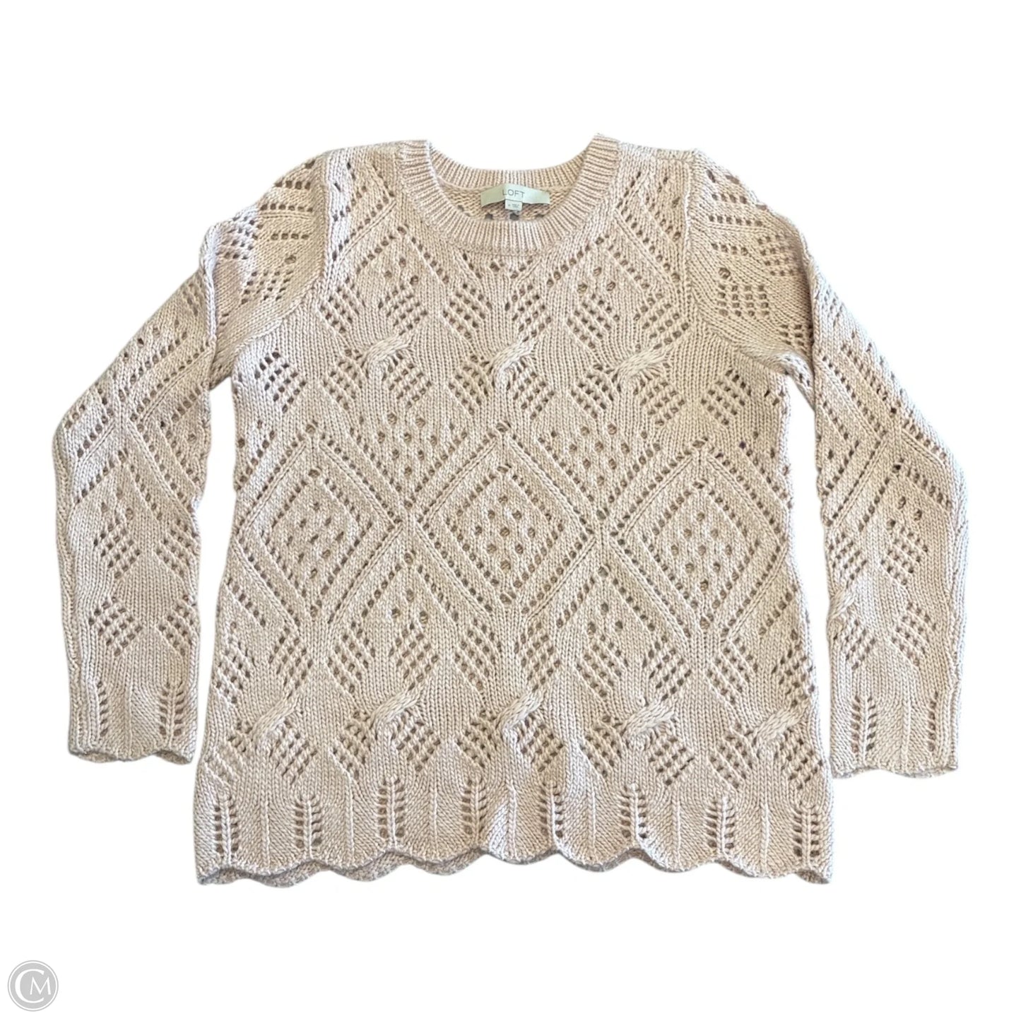 Sweater By Loft In Pink, Size: M