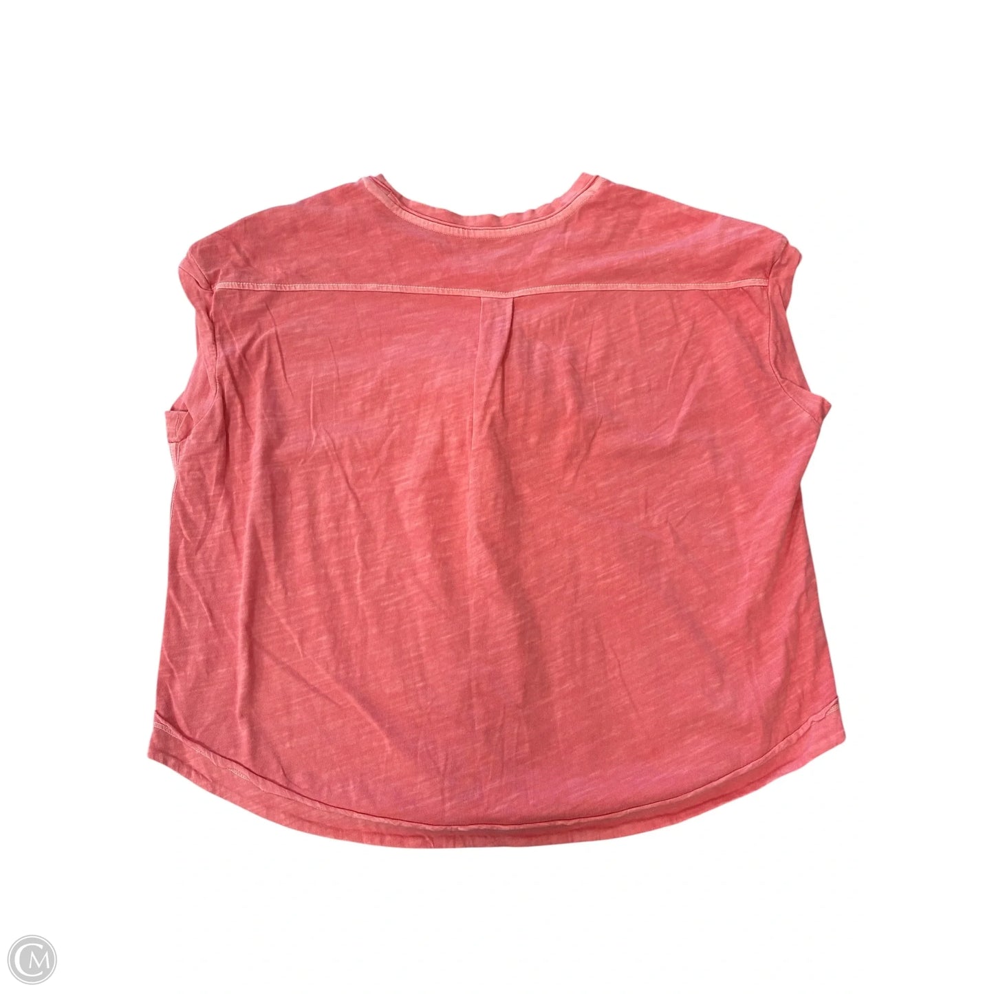 Top Short Sleeve Basic By West Bound In Pink, Size: L