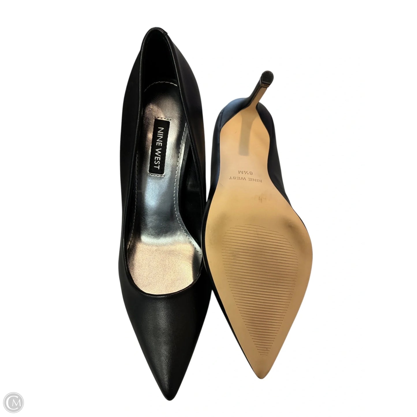 Shoes Heels Stiletto By Nine West In Black, Size: 6.5