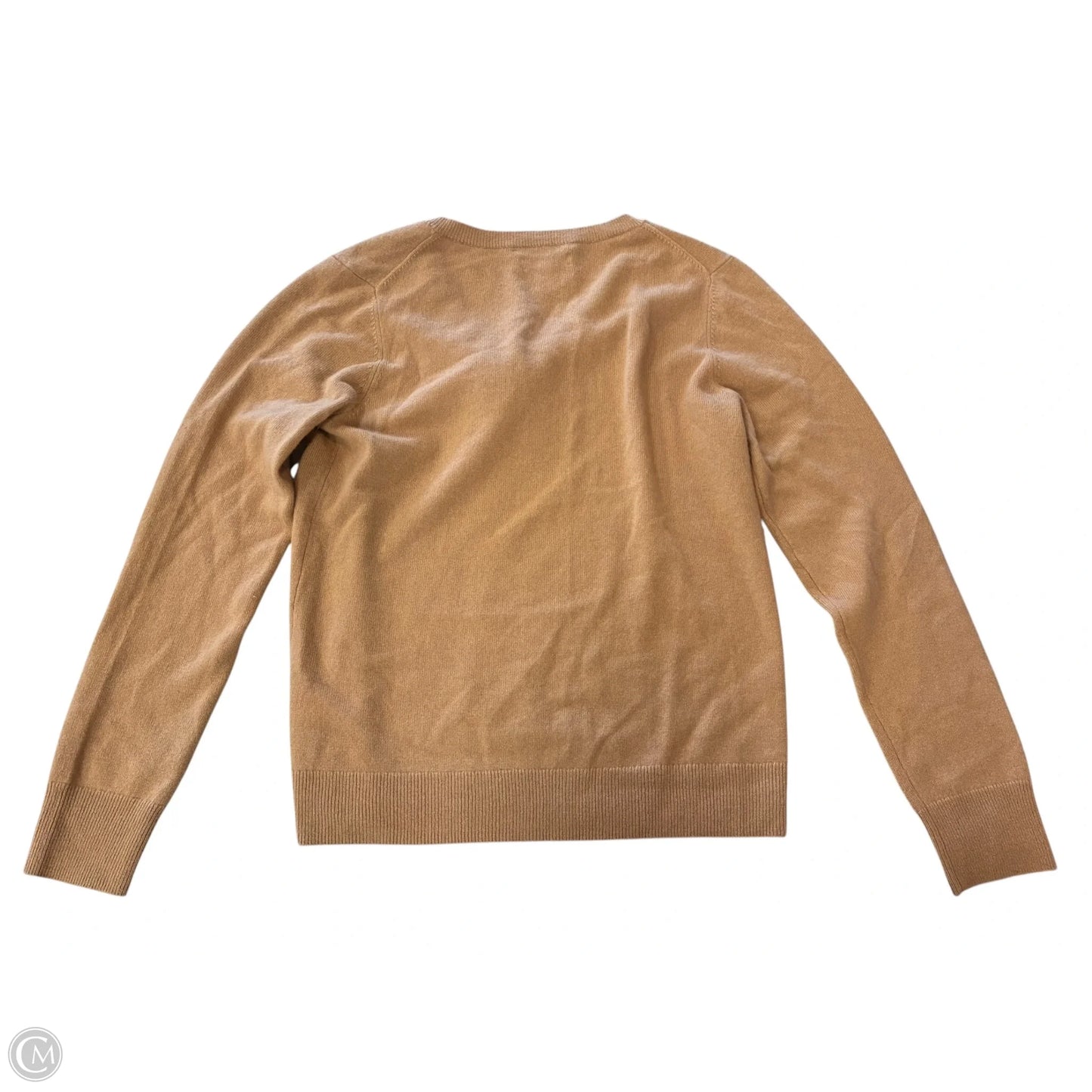 Top Long Sleeve Basic By Nordstrom In Tan, Size: S