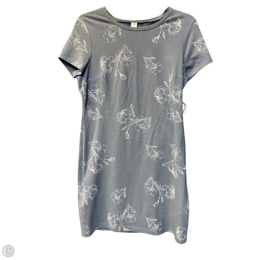 Dress Casual Midi By Old Navy In Grey, Size: M