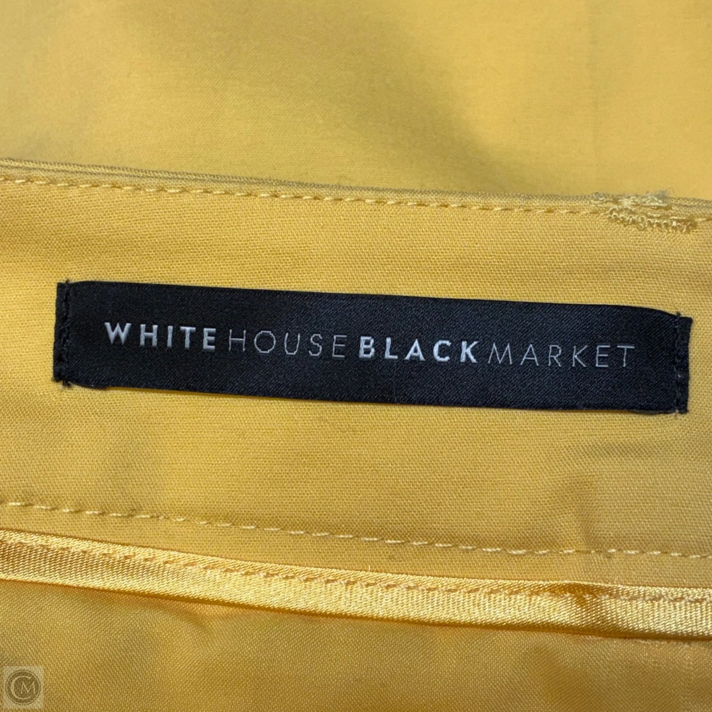Shorts By White House Black Market In Yellow, Size: 4