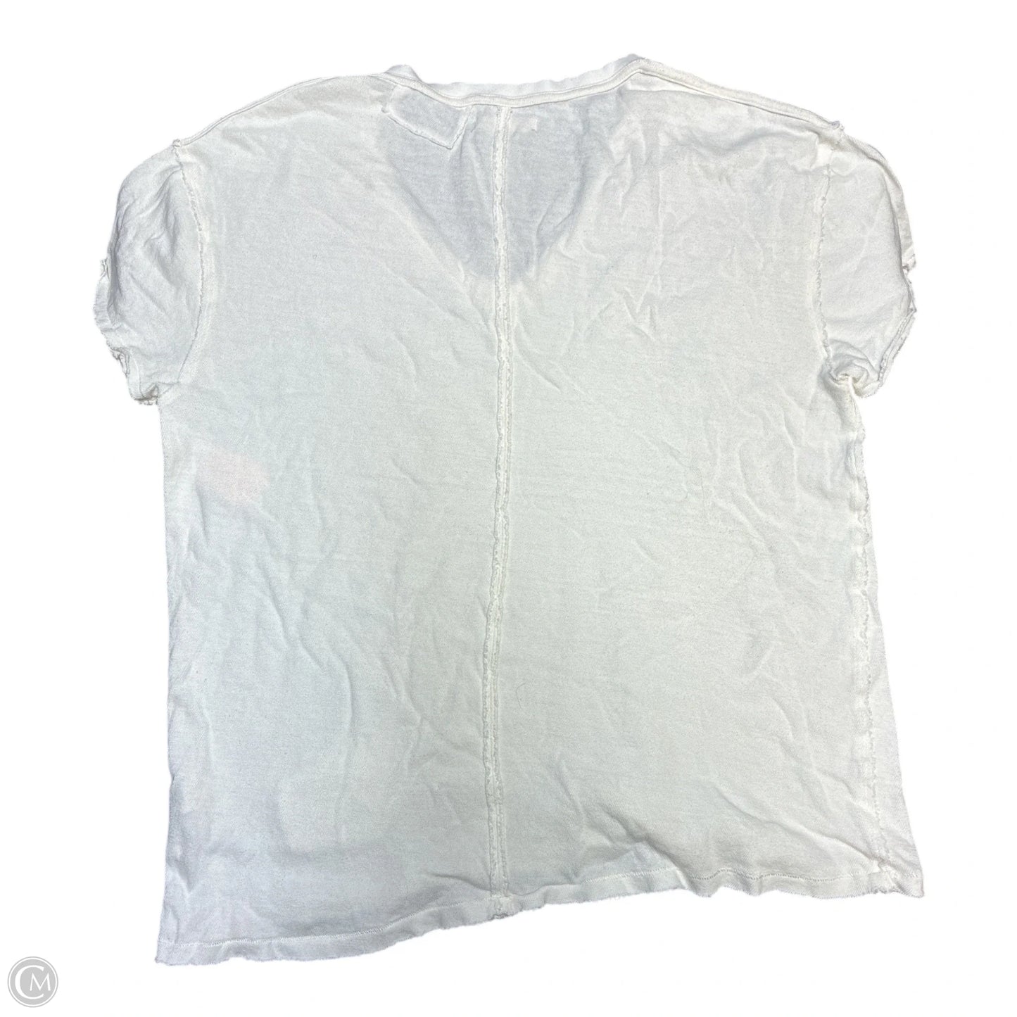 Top Short Sleeve By We The Free In Cream, Size: Xs