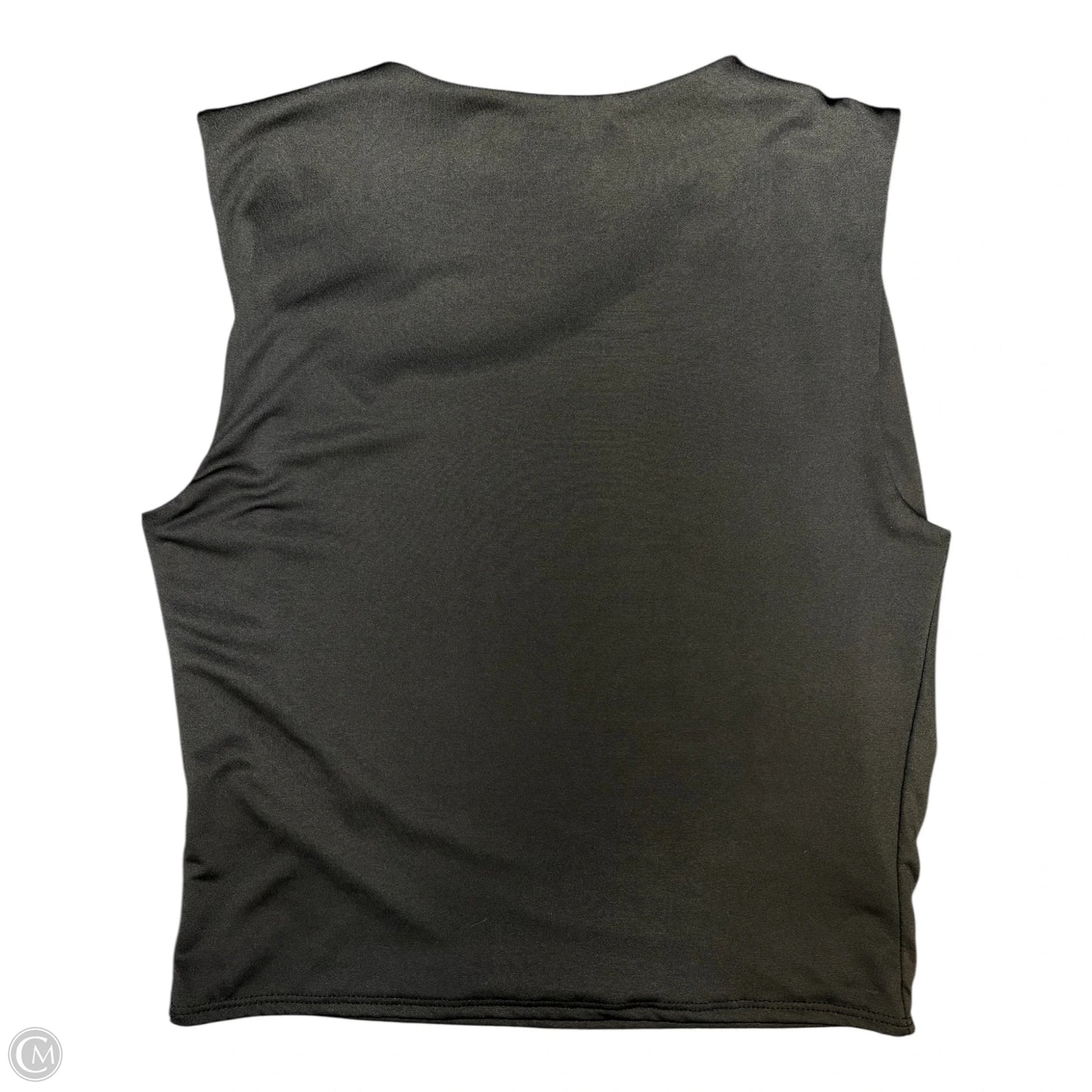 Top Sleeveless By Gaze In Black, Size: S