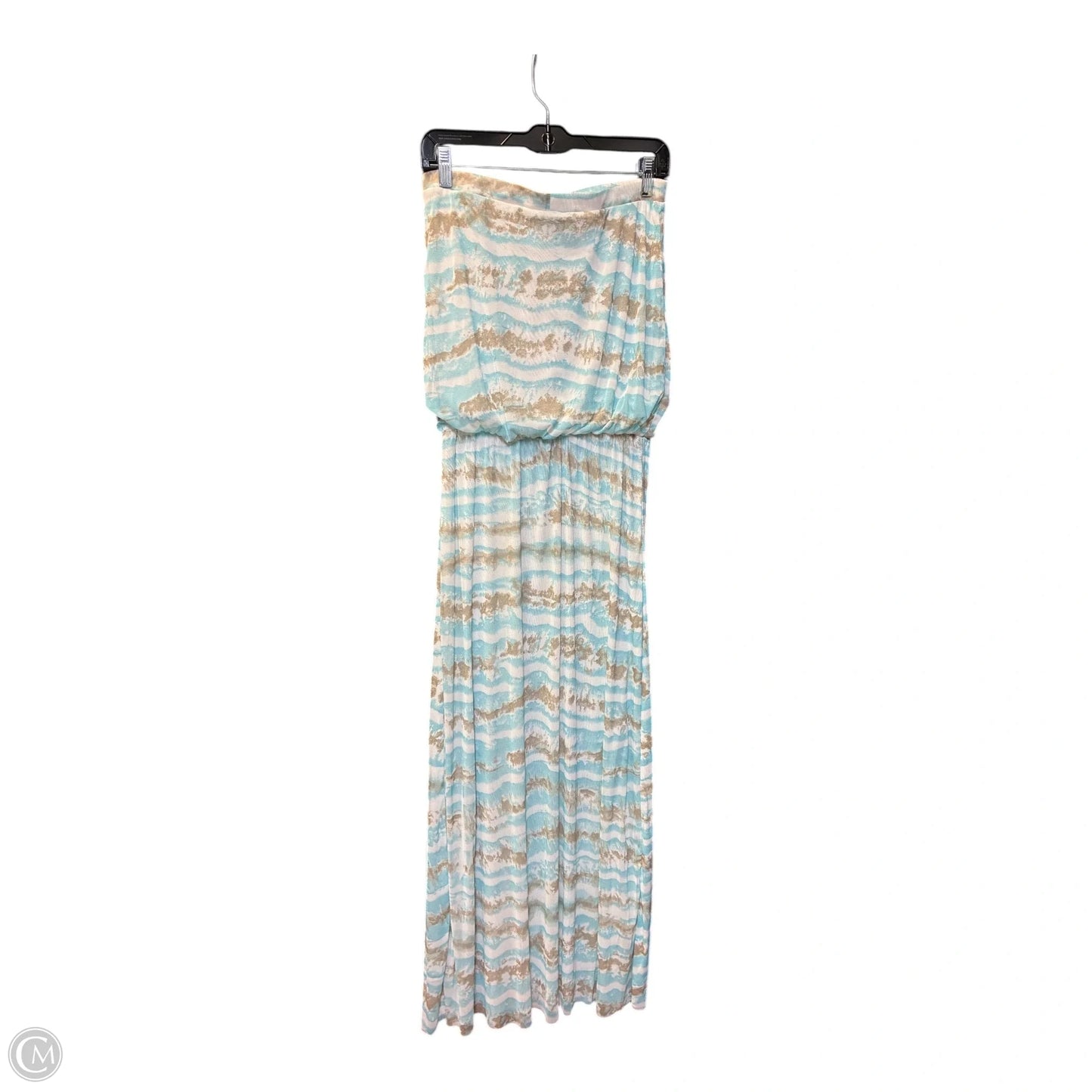 Dress Casual Maxi By Cynthia Rowley In Aqua, Size: L