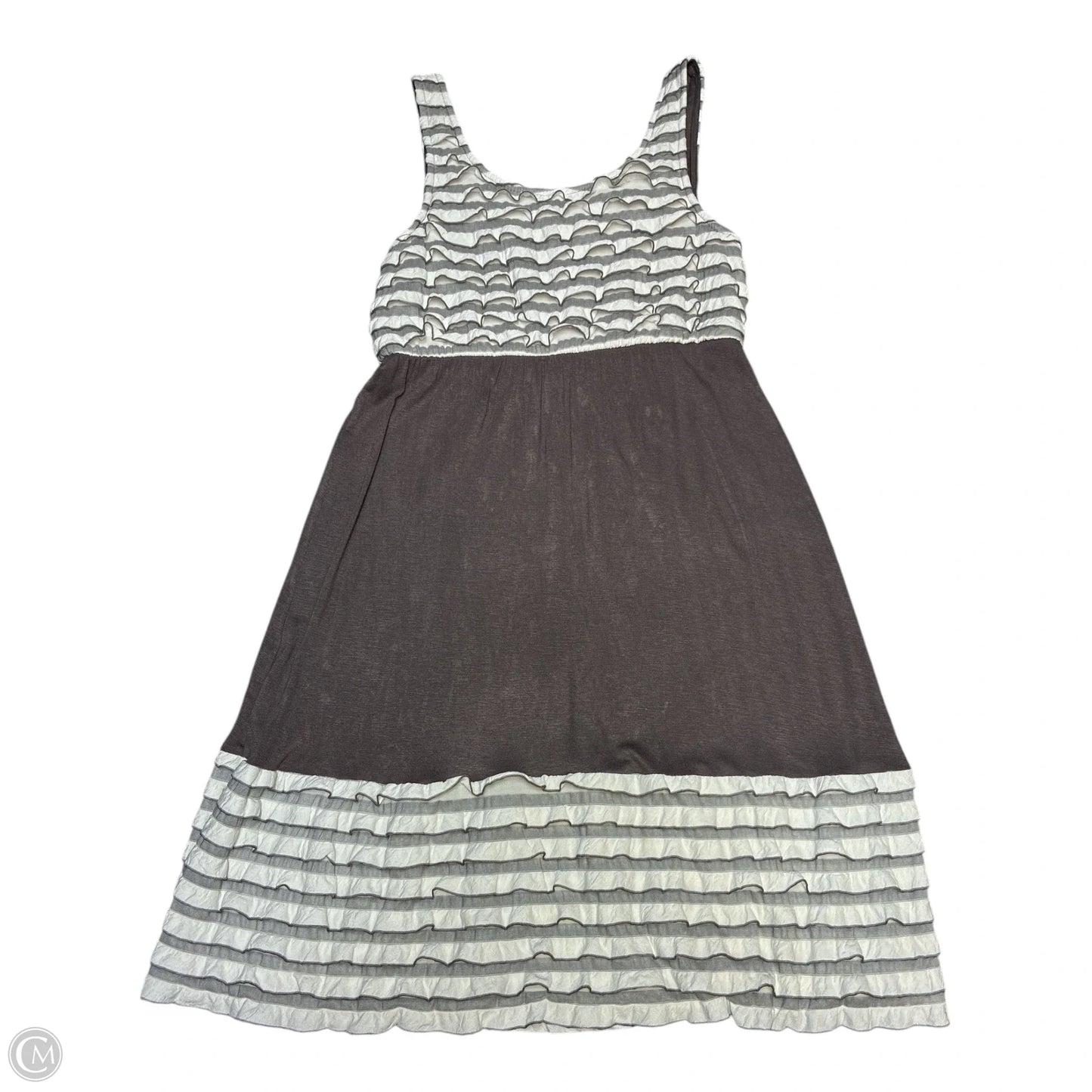 Dress Casual Short By Cmf In Grey & White, Size: Xs