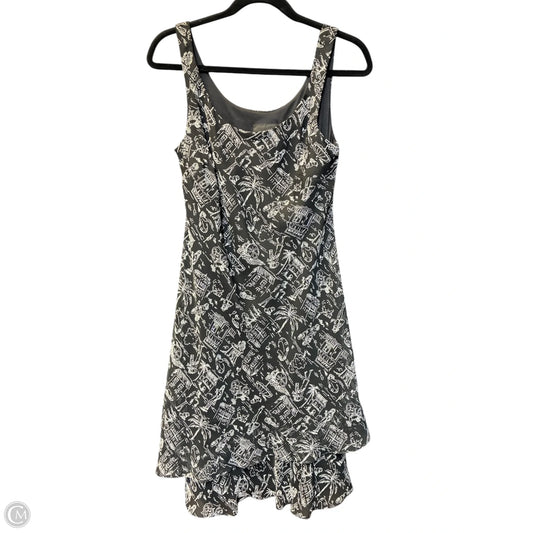 Dress Casual Short By Scarlett In Black & Grey, Size: M